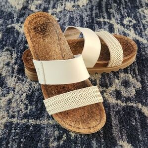 Reef Sandals Tan Woven